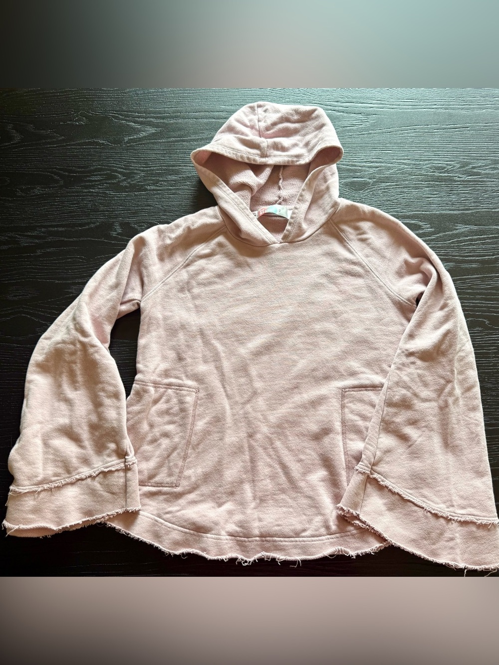 Free People Beach Pullover Hoodie XS Antique Rose Color Excellent Condition💖 - Picture 6 of 10
